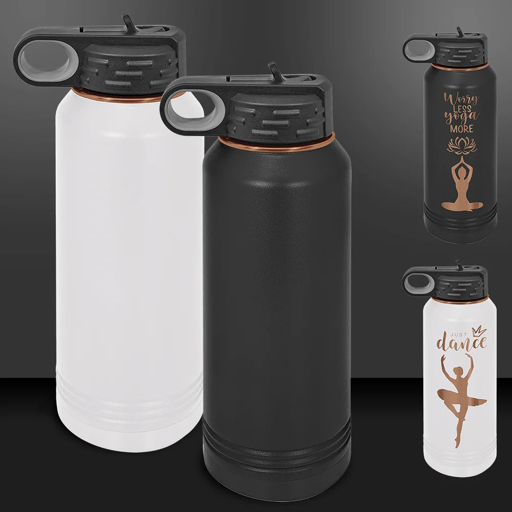 32oz Water Bottle Custom Engraved / Personalized