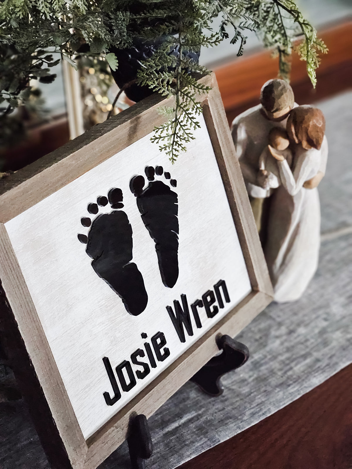 Baby's Keepsake Footprint