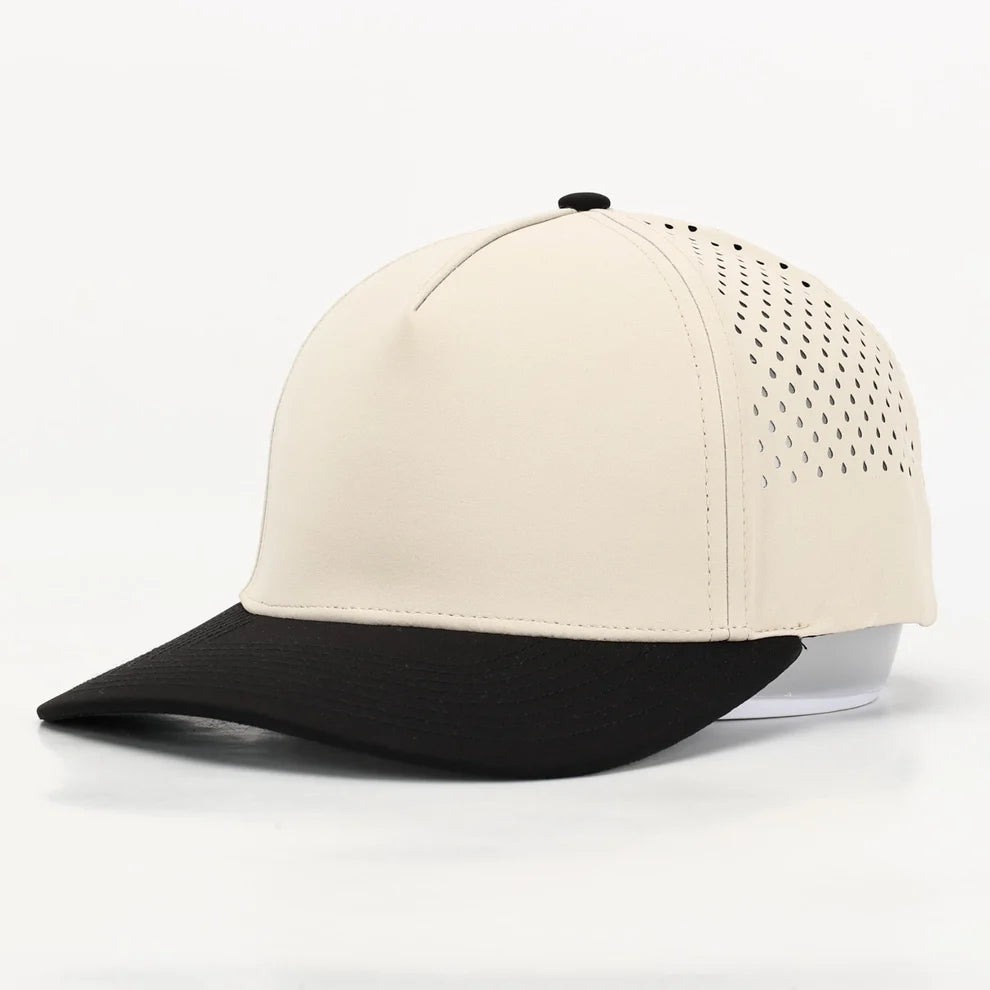Custom Leather Hat Patches Lone Star 5 Panel