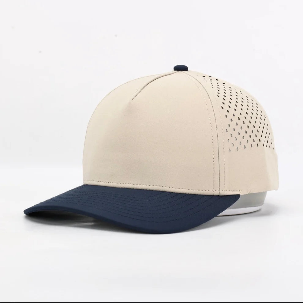Custom Leather Hat Patches Lone Star 5 Panel