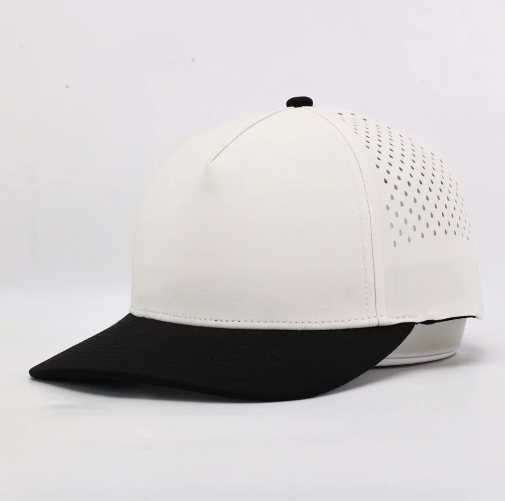 Custom Leather Hat Patches Lone Star 5 Panel